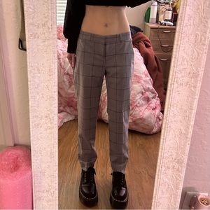 Banana Republic Grid Pattern Pants Size 00P